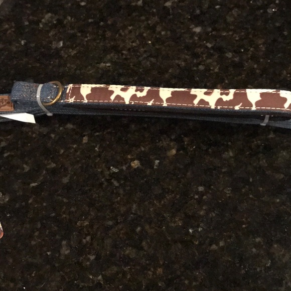 MUTT NATION  5/8 “ x 6ft DENMIN BROWN DOG LEASH - Picture 5 of 6